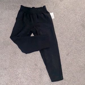 A New Day Cropped Paper Bag Waist Pants